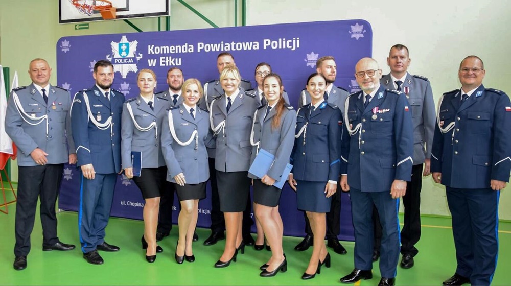 Powiatowe obchody Święta Policji w Ełku