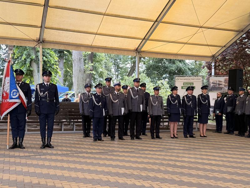 Powiatowe obchody Święta Policji w Łabiszynie