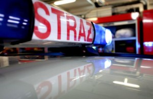 Pożar garażu i kotłowni. Jedna osoba poszkodowana