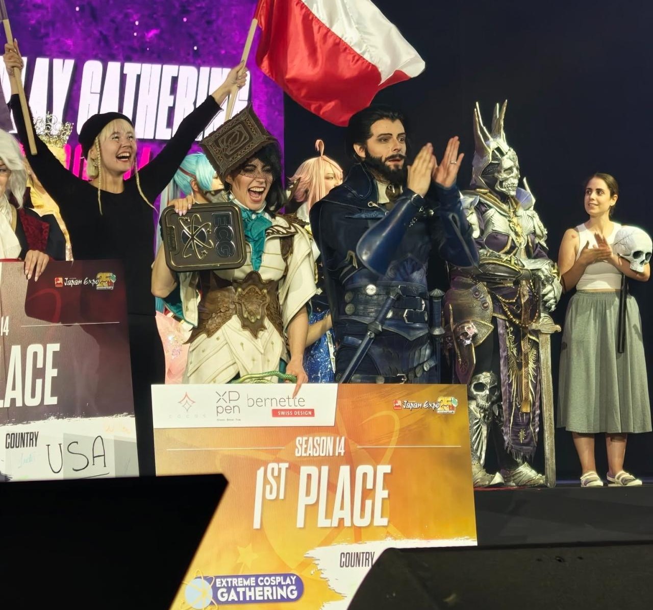 Poznańscy cosplayerzy z prestiżową nagrodą. Ich stroje doceniono w Paryżu!