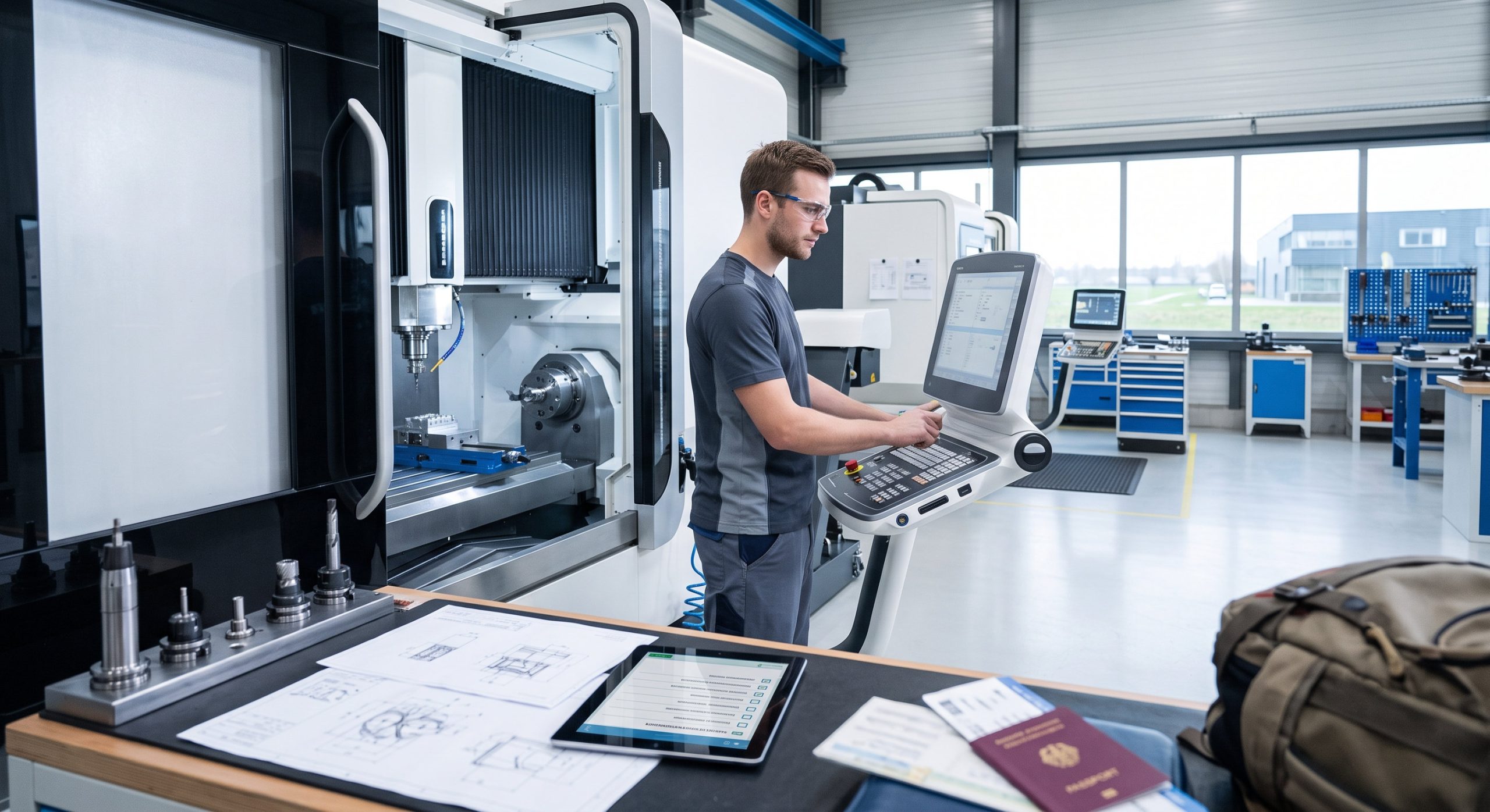 Praca CNC Holandia – jak krok po kroku zorganizować bezpieczny wyjazd do sektora technicznego?