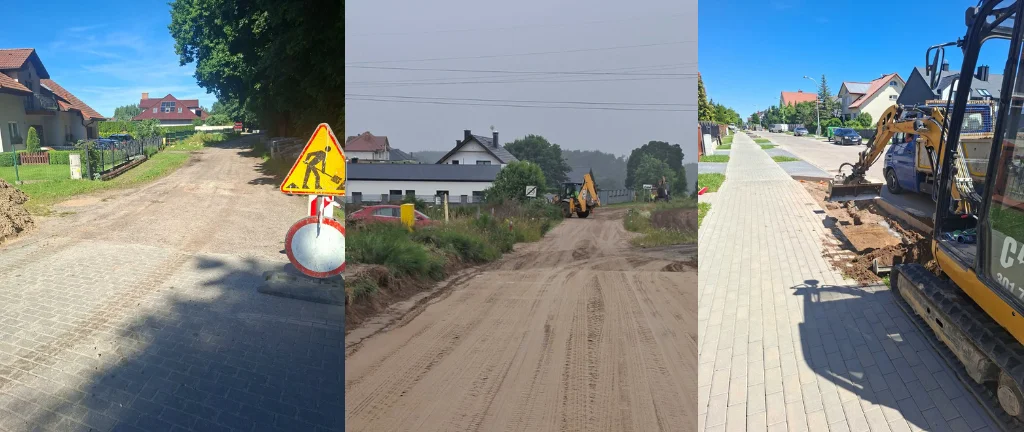 Prace drogowe w Borkowie, Chwaszczynie i Czaplach. SKŻ podsumowuje działania