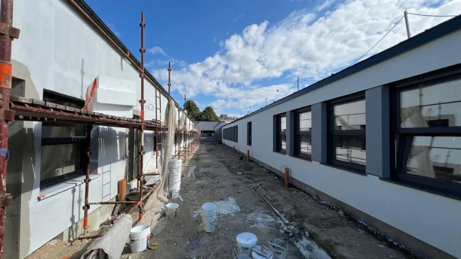 Prace idą pełną parą. Trwa przebudowa Centrum Kształcenia Zawodowego i Ustawicznego
