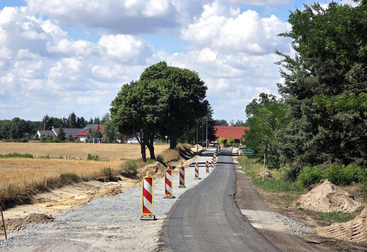 Prace na drodze Miękinia–Kadłub nabierają tempa