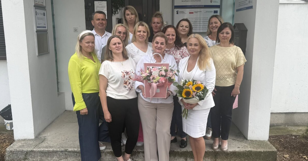 Pracownicy podziękowali koleżance. Po wielu latach pracy przeszła na emeryturę