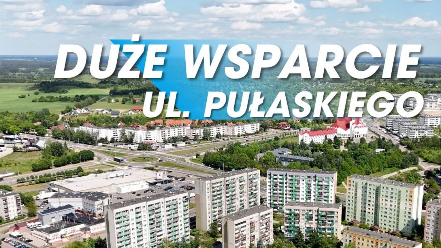 Prawie 5,6 mln zł na ulicę Pułaskiego w Suwałkach. Będą remonty i nowa infrastruktura