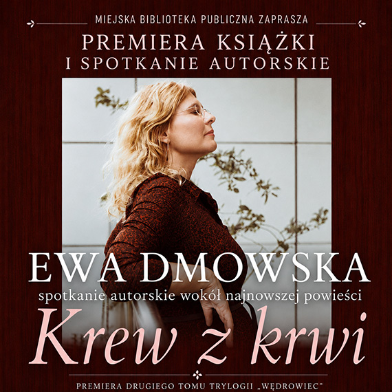 Premiera książki „Krew z krwi” w świnoujskiej bibliotece