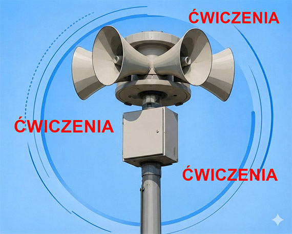 Próba systemu alarmowego – ćwiczenie „ALARM‑26”