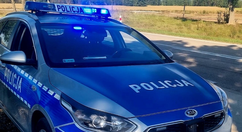 Próbował schować się przed radiowozem na posesji. Wydmuchał ponad 2,5 promila