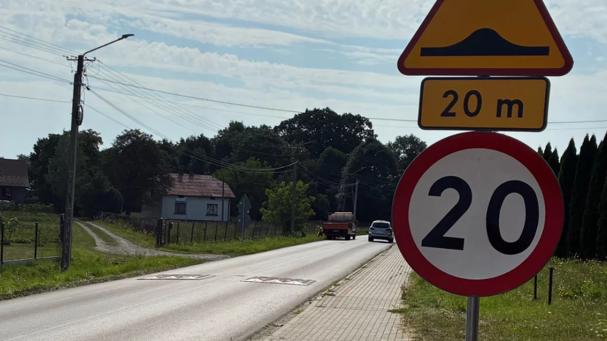 Progi zwalniające pojawiły się w Złotnikach. Kierowcy będą musieli zdjąć nogę z gazu