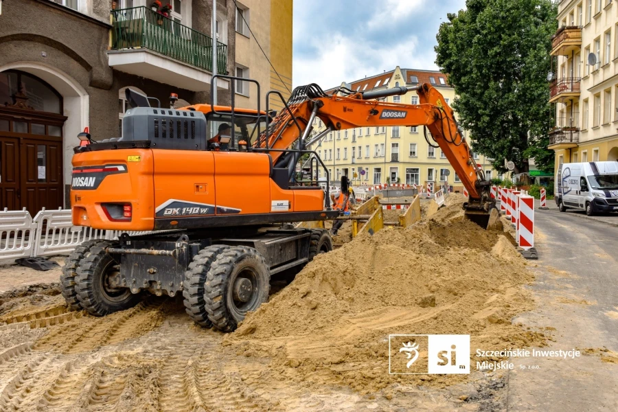 Przebudowa ulicy Emilii Plater: organizacja ruchu #4