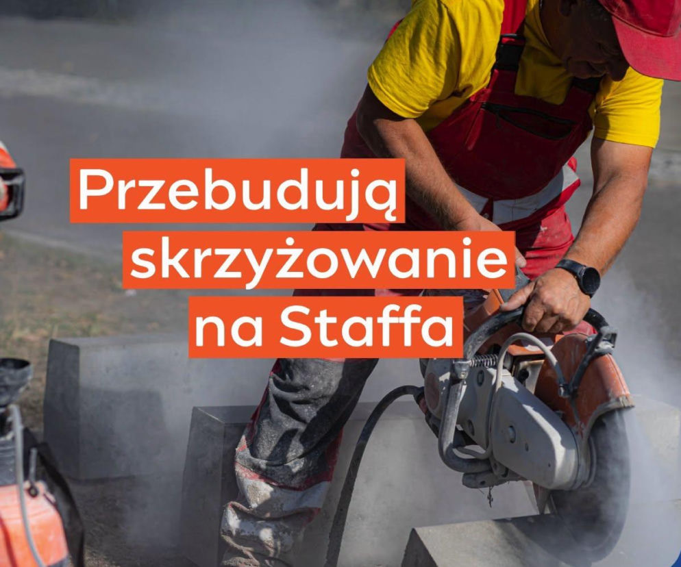 Będzie bezpieczniej na skrzyżowaniu Staffa