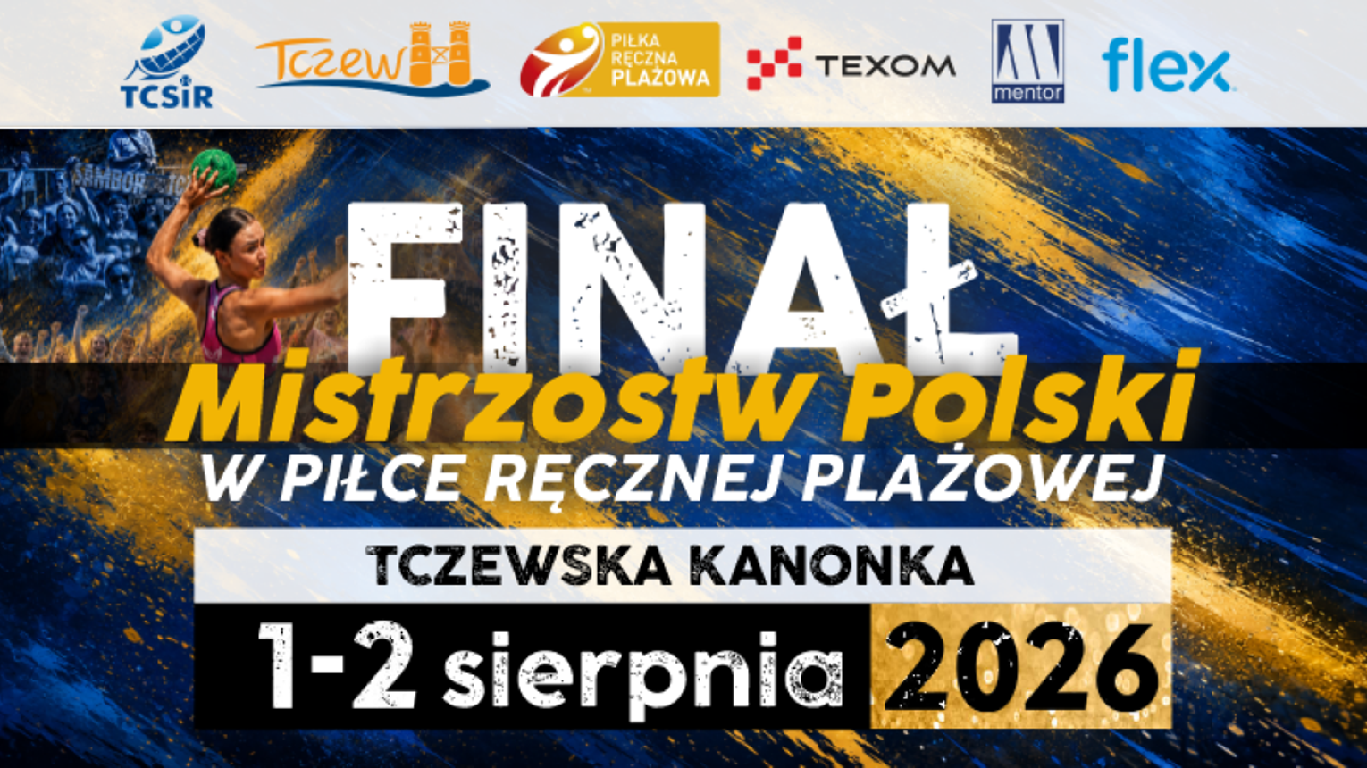 Przed nami zacięta rywalizacja na pisaku. Tczew czeka na Finał Mistrzostw Polski w Piłce Ręcznej Plażowej
