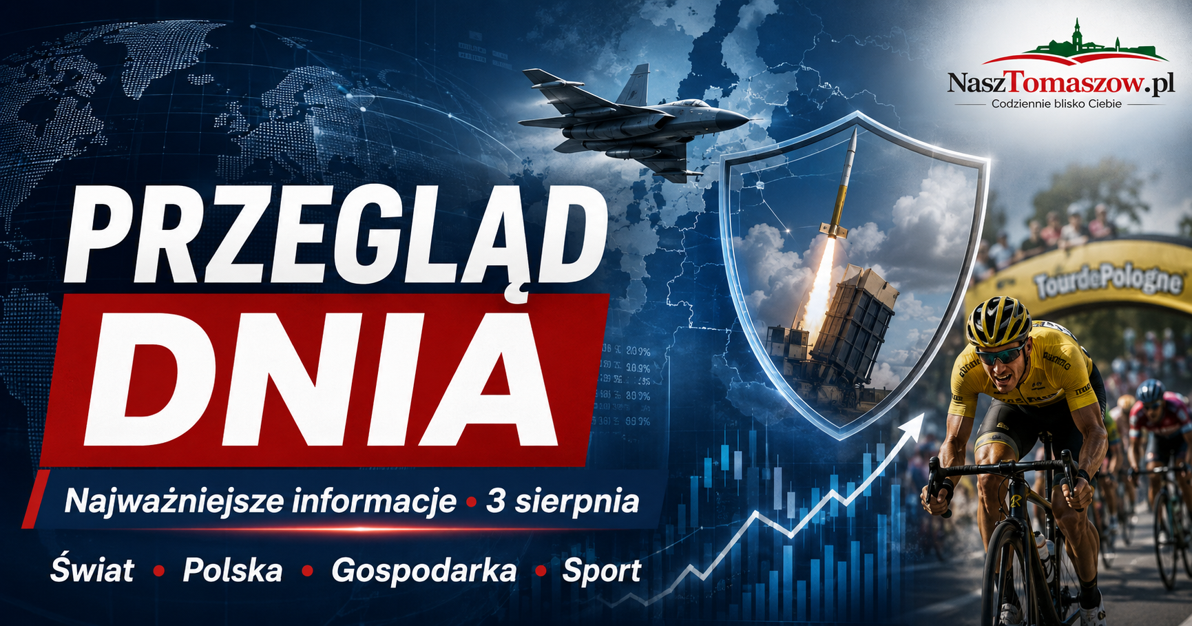Przegląd najważniejszych informacji dnia