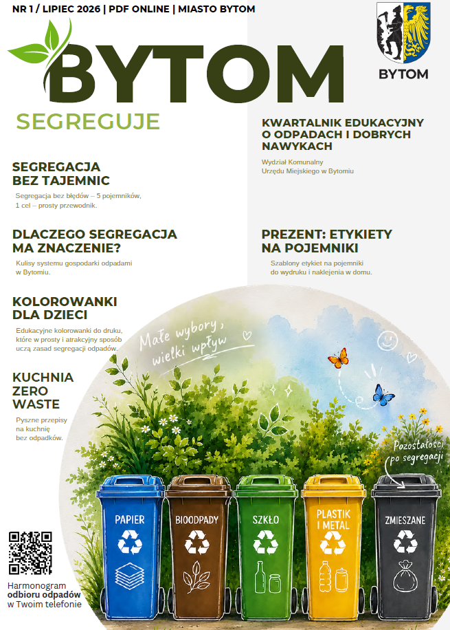 Strona tytułowa Kwartalnika Bytom Segreguje