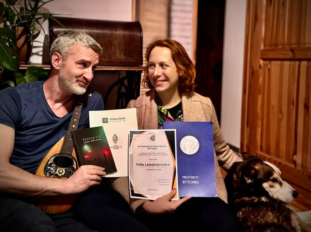 Łukasz Malok i Julia Lewandowska