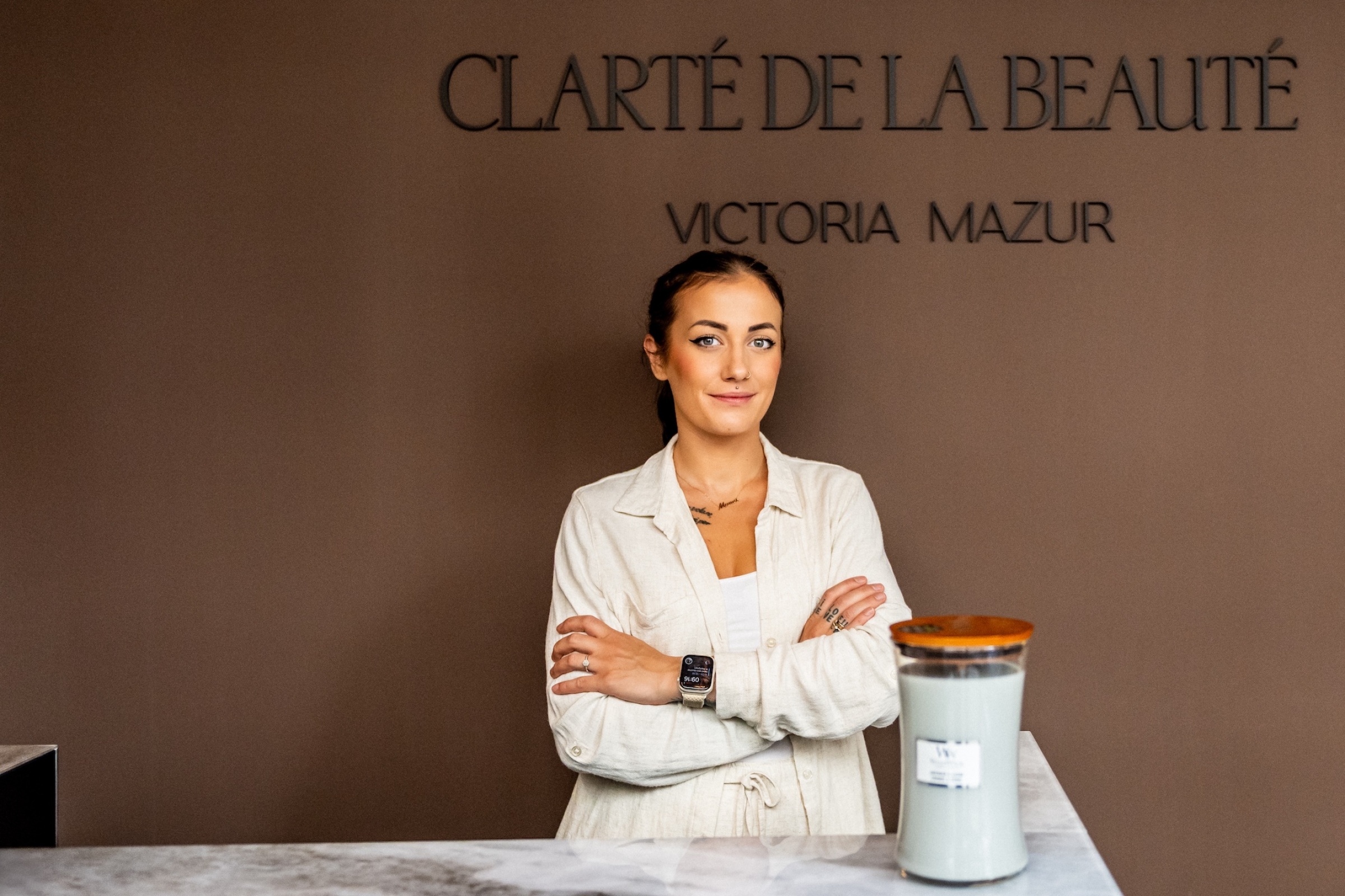 Victoria Mazur, właścicielka salonu Clarté De La Beauté