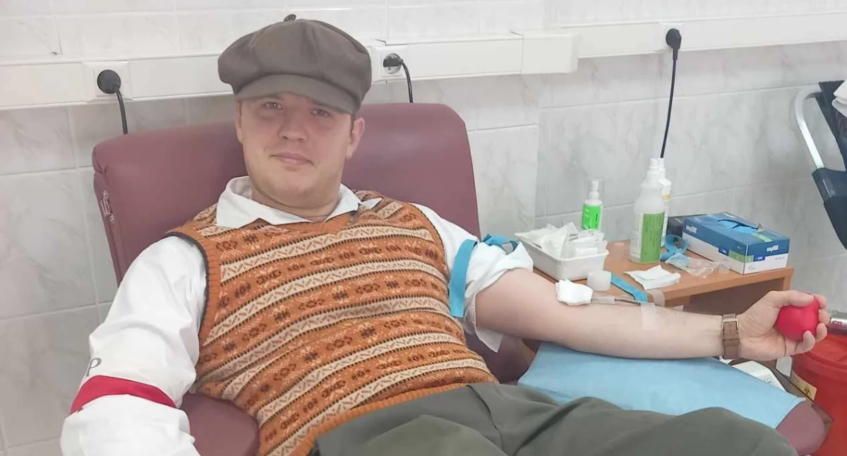 Przelej krew w rocznicę Powstania Warszawskiego