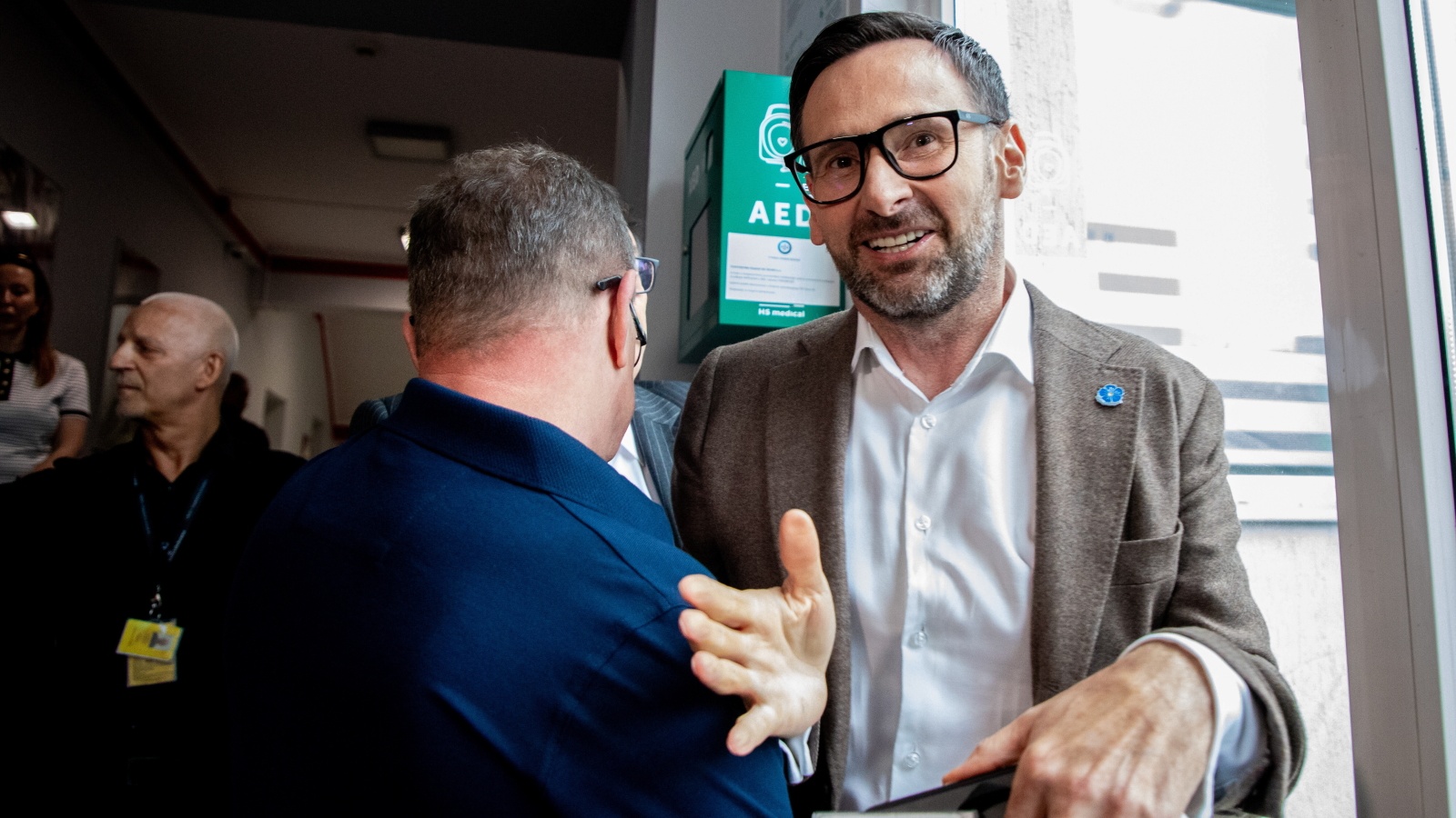 Przemysław Czarnek i Daniel Obajtek protestują przed „Solino”. Były szef Orlenu chce dołączyć do strajku głodowego