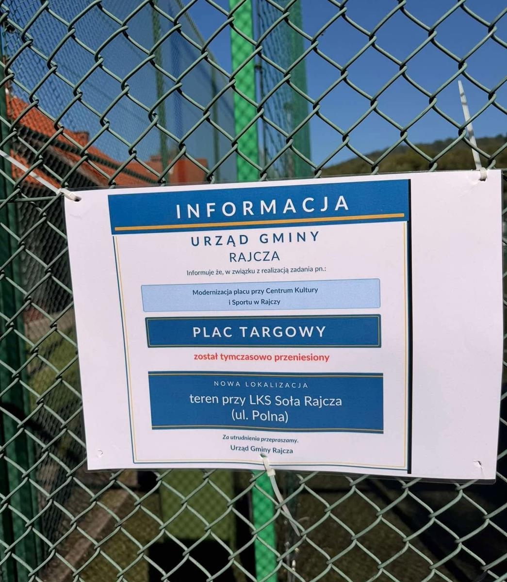 Przeniesione targowisko w Rajczy