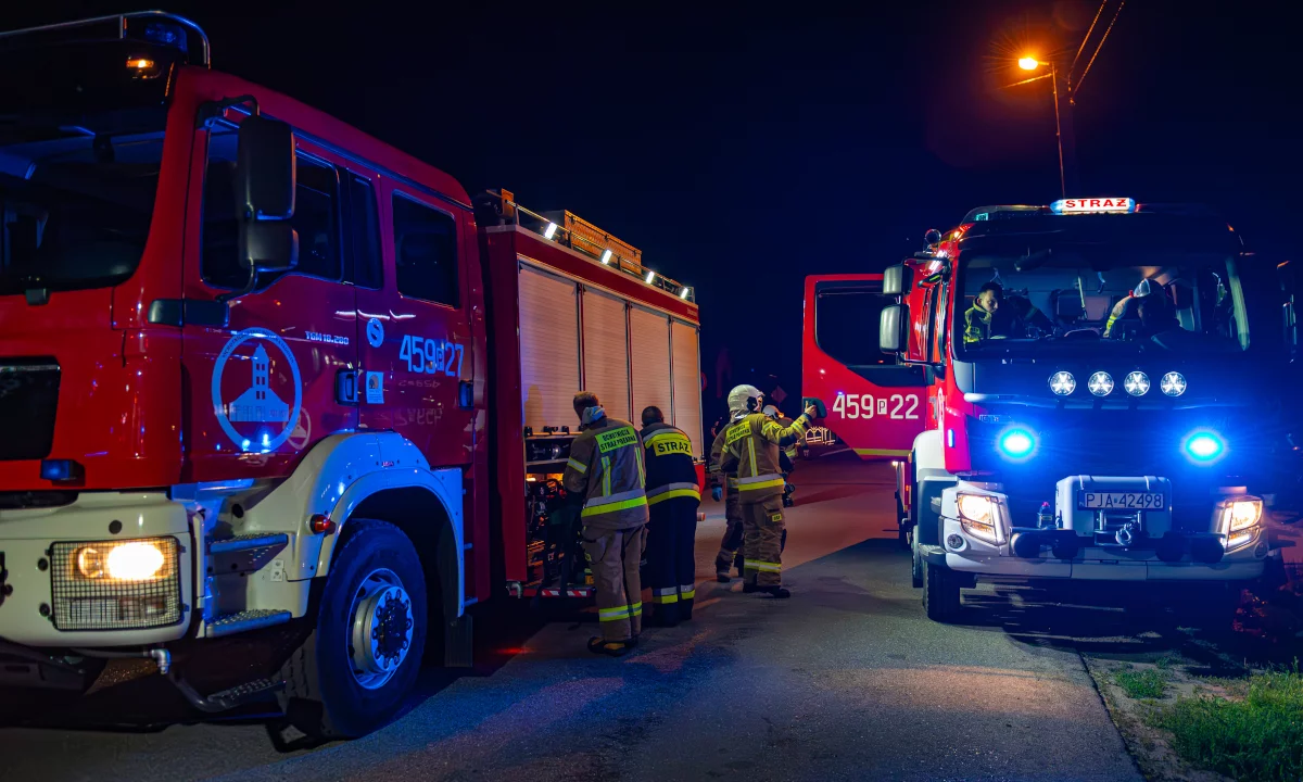 Przerażający krzyk dziecka w środku nocy. Na osiedle wezwano służby