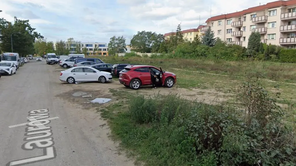 Tak wyglądały okolice Laurowej 35 w 2019 roku