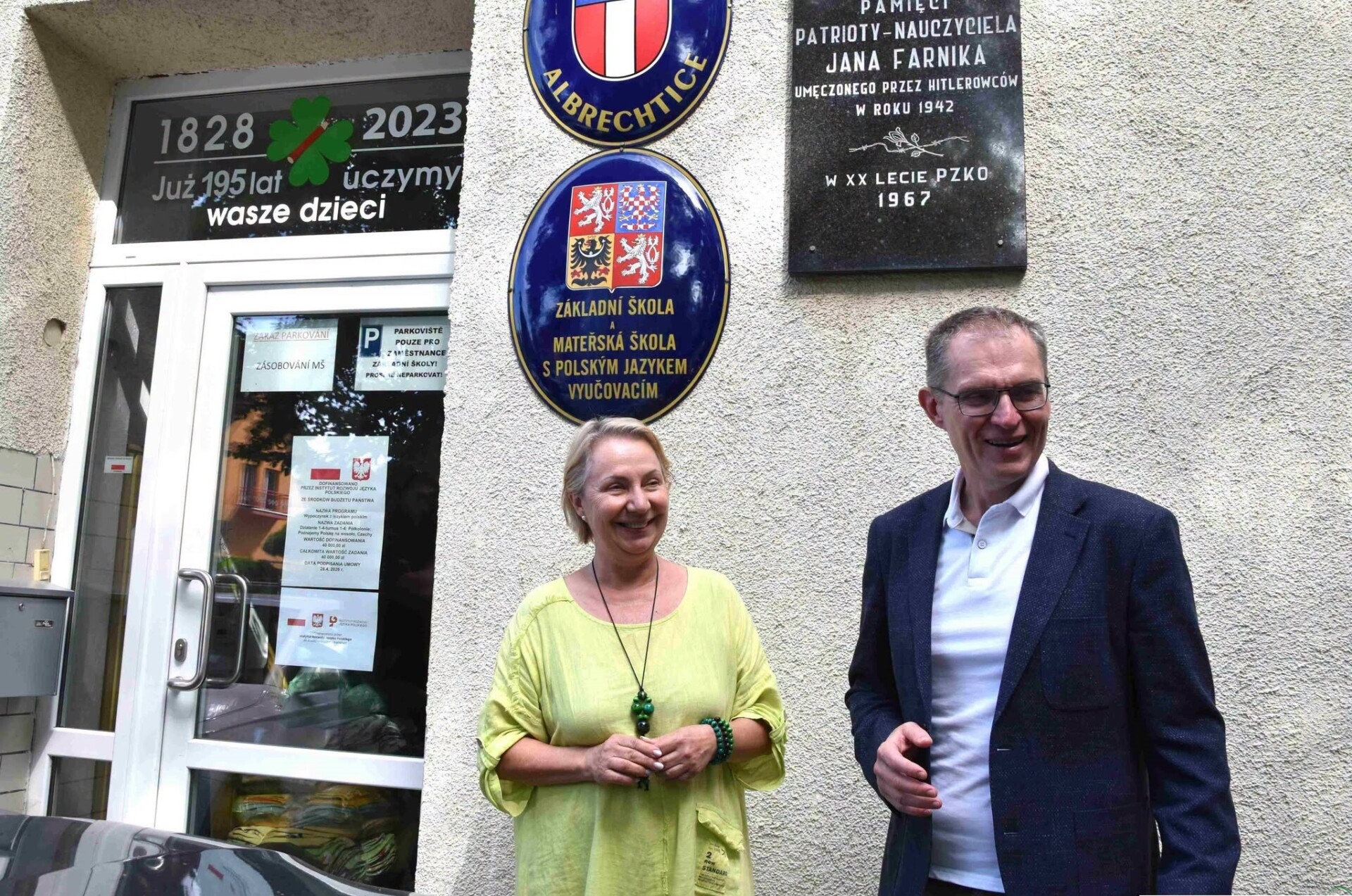 „Przyjemnie popatrzeć, jak mogłoby być”. Andrzej Poczobut odwiedził Zaolzie