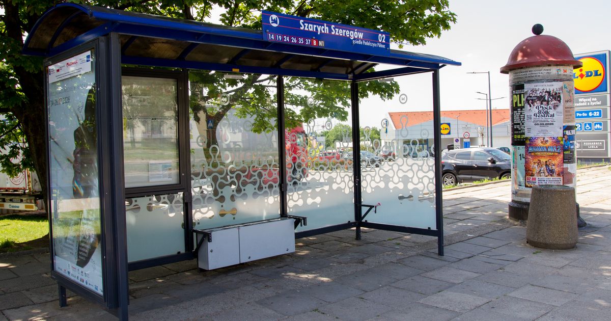 Przystankowe ławki będą jak nowe