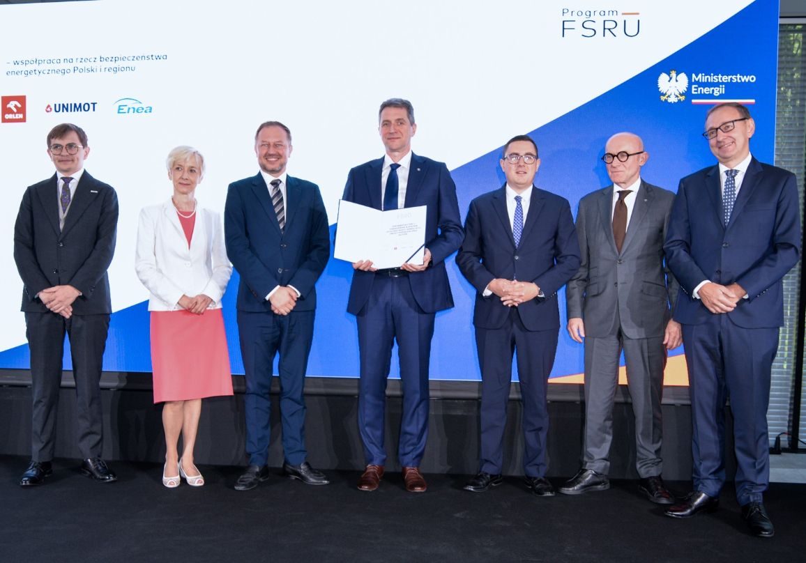 Przyszli użytkownicy FSRU 2 podpisali porozumienie dotyczące współdzielenia dostaw LNG do terminala w Zatoce Gdańskiej