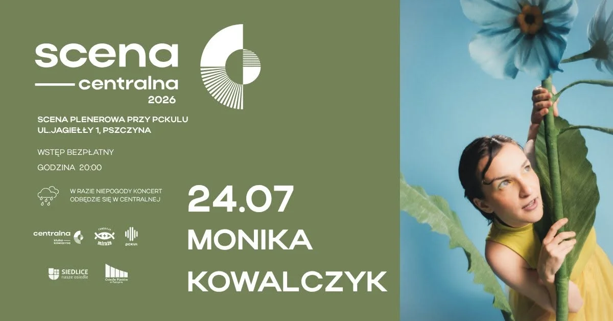 Pszczyna: Monika Kowalczyk na Scenie Centralnej. Koncert 24 lipca