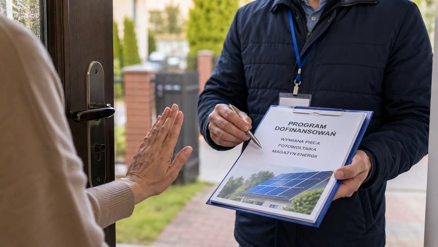 Pukają do drzwi i powołują się na urzędy. Policja ostrzega mieszkańców