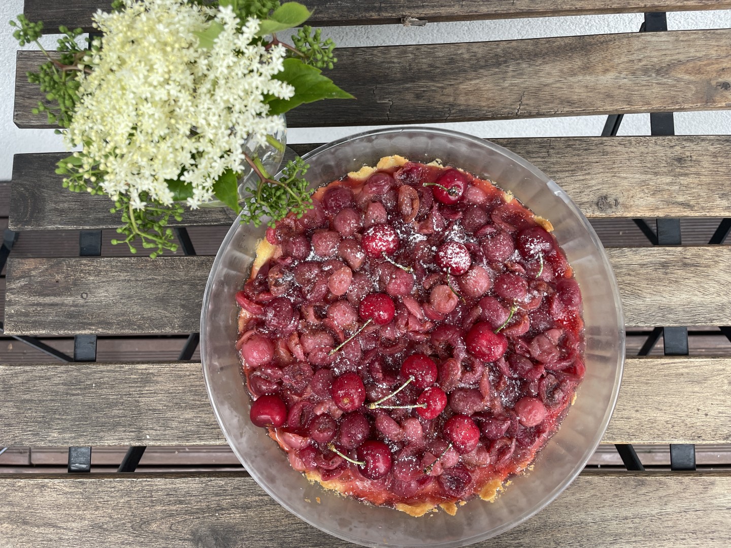 tarta z czereśniami
