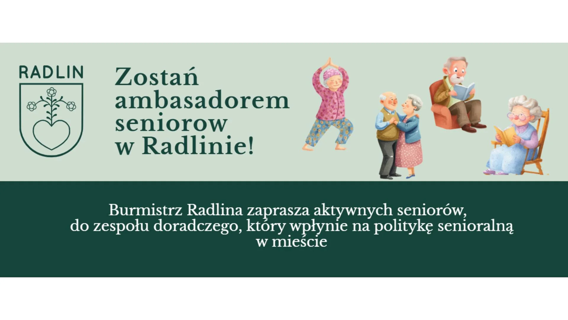 Radlin: Zgłoszenia do Zespołu Ambasadorów Seniorów do 10 sierpnia