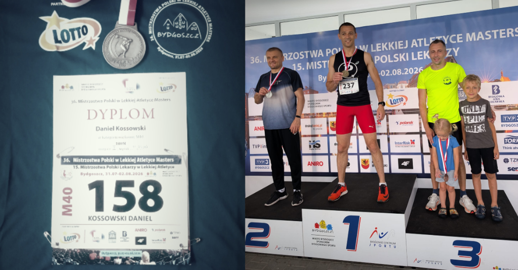 Radomianin wicemistrzem Polski Masters. Teraz powalczy o medale mistrzostw świata