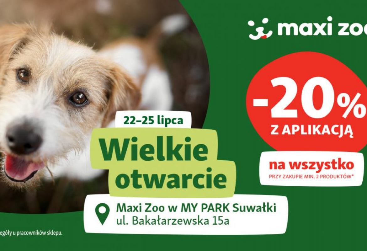Raj dla miłośników zwierząt już wkrótce w MY PARK SUWAŁKI