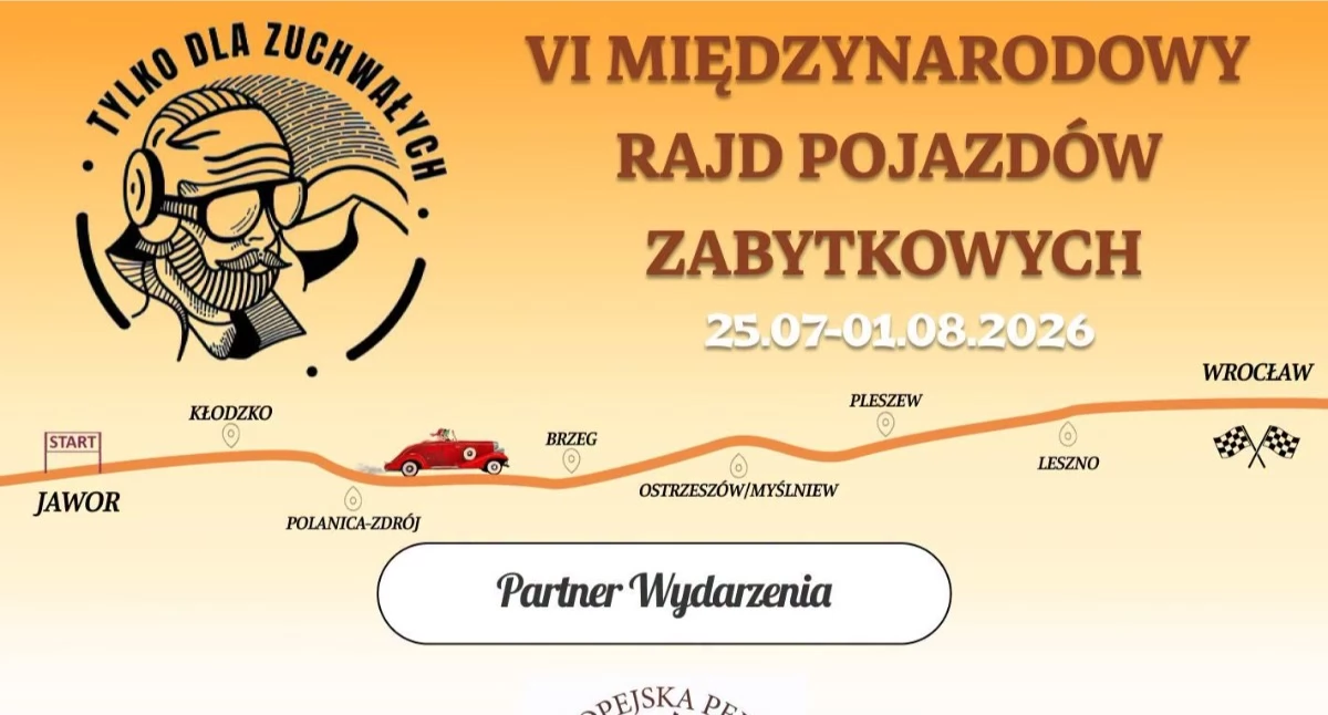 Rajd Pojazdów Zabytkowych w Krzeszowie