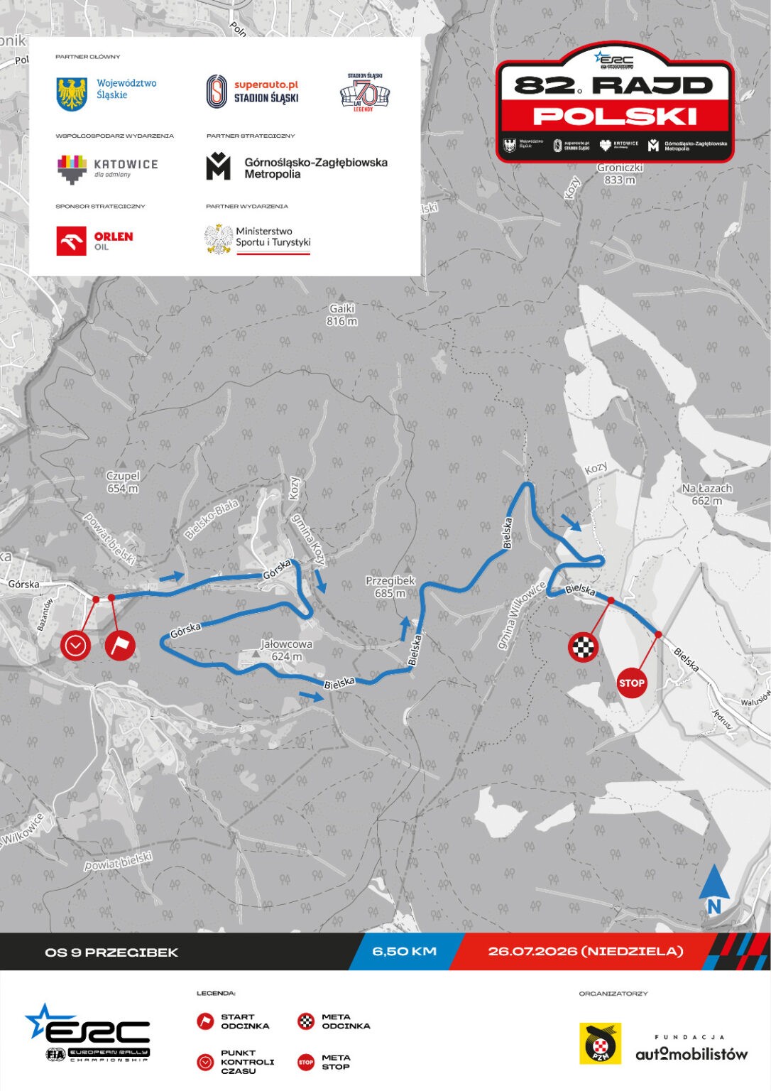 Na zdjęciu mapa utrudnień