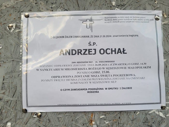 Read article: Andrzej Ochał nie żyje