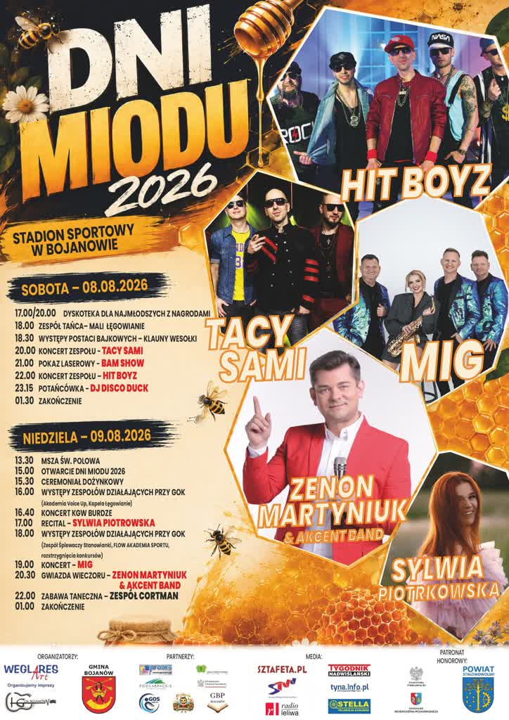 Read article: Bojanów: Dni Miodu 2026. Zaproszenie na wyjątkowy weekend!