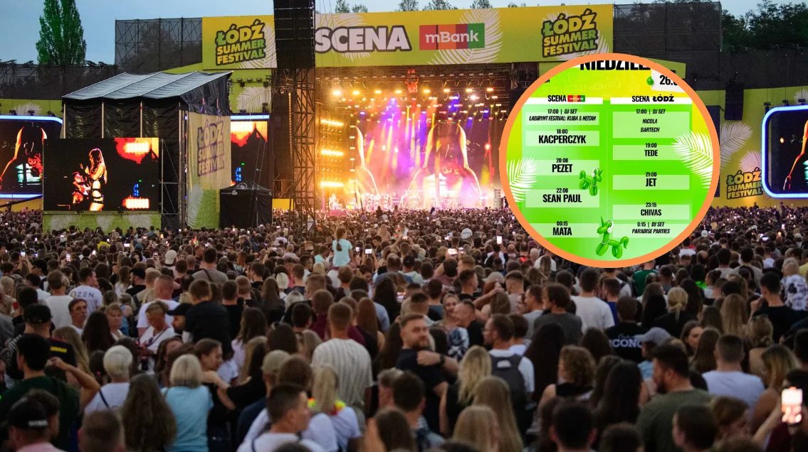 Read article: Znamy harmonogram Łódź Summer Festival. Sean Paul, Timbaland i Bastille na Błoniach