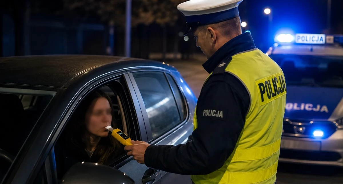 Rekord nieodpowiedzialności w Kaliszu. 33-latka miała ponad 3 promile za kierownicą!
