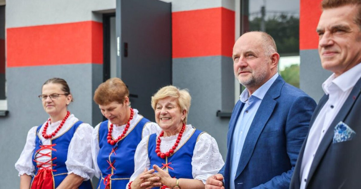 Remiza OSP w Mokowie po kompleksowej modernizacji