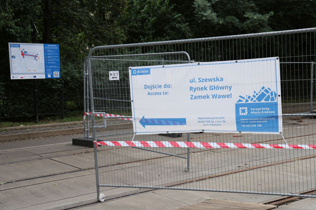 "Remont Bagatela węzeł"