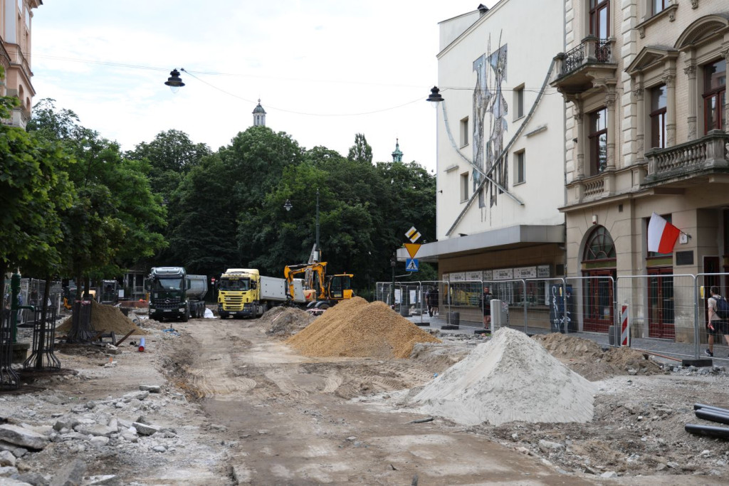 "Remont Bagatela węzeł"