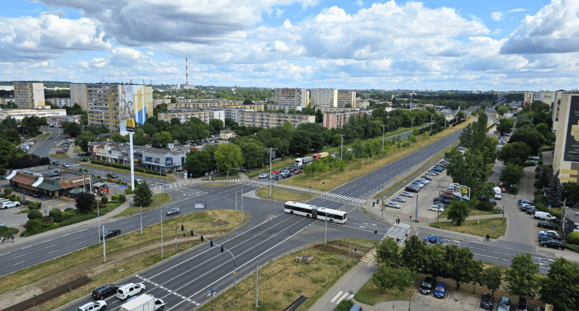 Remont torowiska zmieni ruch na Szosie Lubickiej
