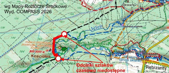 Remont w środku wakacji. Popularne szlaki w Dolinie Tanwi mogą zostać czasowo zamknięte