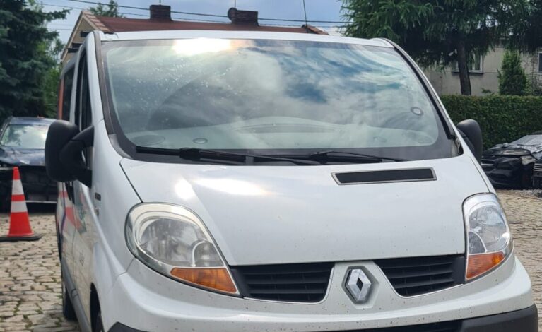 Renault Trafic trafi na licytację skarbówki. Cena wywoławcza to 17,2 tys. zł