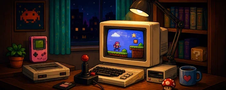 Retro Granie w Bibliotece wraca - klasyki, konkursy i piksele na żywo