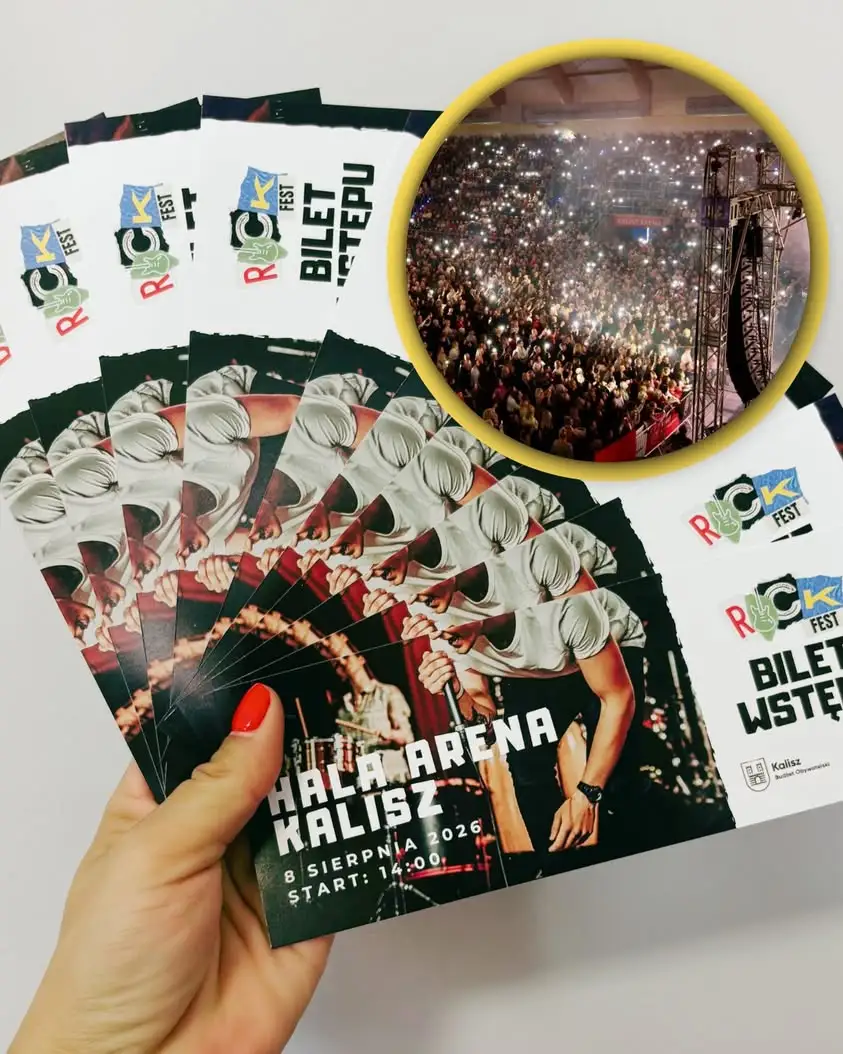 RockFest w Kaliszu: darmowe wejściówki do odbioru w Hali Kalisz Arena