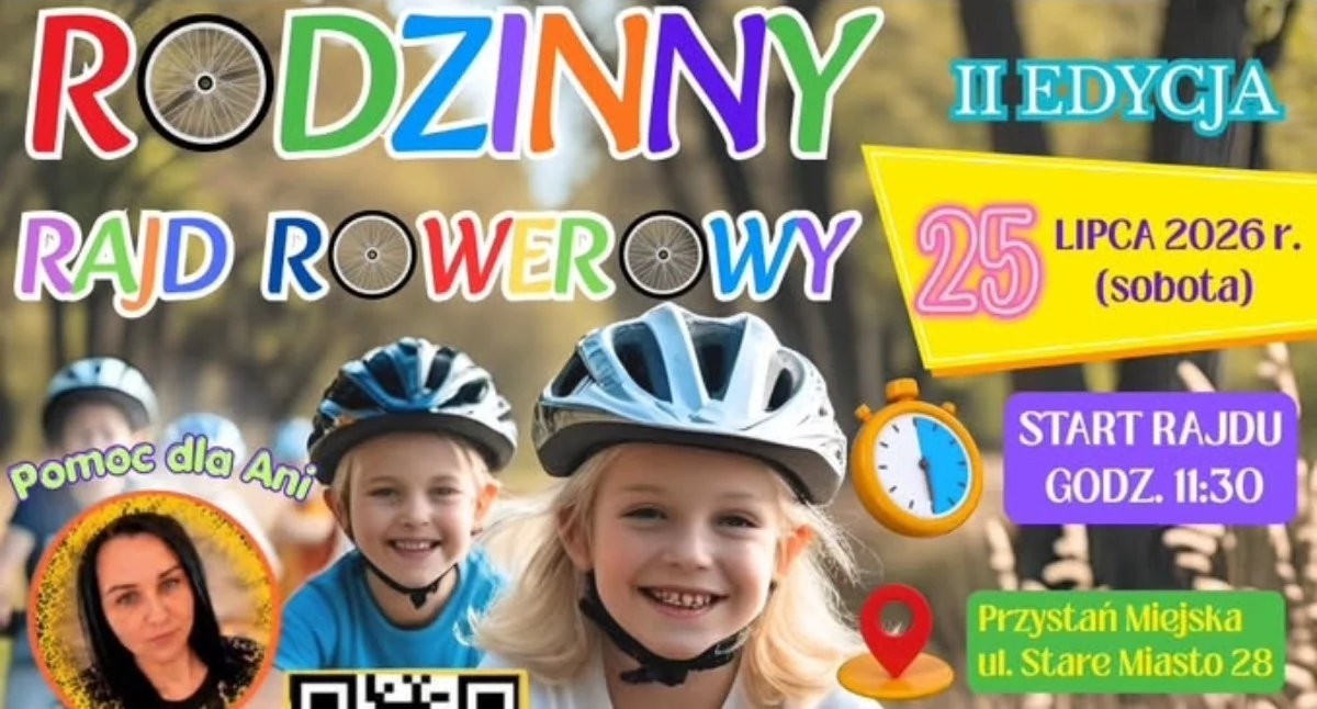 Rodzinny rajd rowerowy powraca!